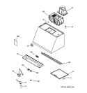 Part Location Diagram of 49-80510 GE USE & CARE MANUAL