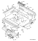 Part Location Diagram of WB36T11197 GE PANEL CNTL GRAPHICS Assembly