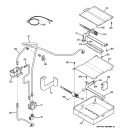 GAS & BURNER PARTS Diagram and Parts List for PGS908SEP1SS  General Electric Range