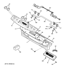 CONTROL PANEL Diagram and Parts List for PGS975DEP1WW  General Electric Range