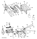CONTROLS & DISPENSER Diagram and Parts List for WBVH5300K1WW  General Electric Washer
