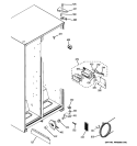 FRESH FOOD SECTION Diagram and Parts List for GSS20GEZAWW  General Electric Refrigerator