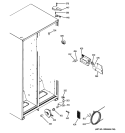 FRESH FOOD SECTION Diagram and Parts List for GSS20IETGWW  General Electric Refrigerator