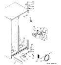 FRESH FOOD SECTION Diagram and Parts List for GSS20IEZABB  General Electric Refrigerator