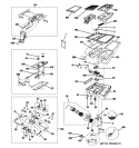 CONTROL PANEL & COOKTOP Diagram and Parts List for PGP990SEN2SS  General Electric Cooktop