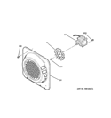 CONVECTION FAN Diagram and Parts List for PGS975SEM1SS  General Electric Range
