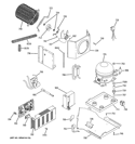 Part Location Diagram of WR55X43285 GE POWER SUPPLY PCB