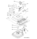 CONTROL SECTION Diagram and Parts List for ZET3058SH4SS  General Electric Wall Oven