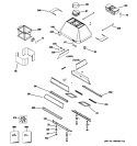 RANGE HOOD Diagram and Parts List for ZV54ISH1SS  General Electric Range Hood