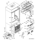 CONTROLS & COMPONENTS Diagram and Parts List for ZICP360NXARH  General Electric Refrigerator