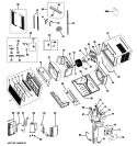 Part Location Diagram of WJ66X10094 GE SPONGE REAR CLAPBOARD P