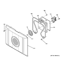CONVECTION FAN Diagram and Parts List for JB840SP2SS  General Electric Range
