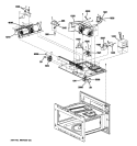 INSULATOR PARTS 1 Diagram and Parts List for ZSC2202NSS01  General Electric Microwave