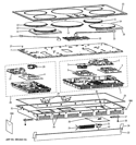 Part Location Diagram of WB27X11003 GE 