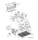 UNIT PARTS Diagram and Parts List for CTS17RBSHRWW  General Electric Refrigerator