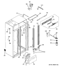 Part Location Diagram of WR74X10258 GE HOUSING CONTROL