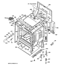 Part Location Diagram of WB44K10032 GE UNIT BROIL