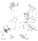 CONTROL PARTS Diagram and Parts List for AJCM12DCDM1  General Electric Air Conditioner