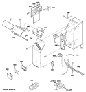 CONTROL PARTS Diagram and Parts List for AJEQ10DCDM1  General Electric Air Conditioner