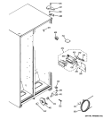 FRESH FOOD SECTION Diagram and Parts List for GSS22JETNCC  General Electric Refrigerator