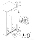 Part Location Diagram of WR17X12420 GE TUBE PLASTIC