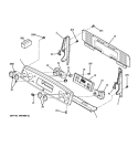 CONTROL PANEL Diagram and Parts List for JB660SP1SS  General Electric Range