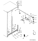 FRESH FOOD SECTION Diagram and Parts List for GSS25GFXHWW  General Electric Refrigerator