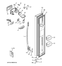 Part Location Diagram of WR55X11030 GE INTERFACE DISPENSER Assembly