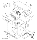 CONTROL PANEL Diagram and Parts List for PT956SR1SS  General Electric Wall Oven