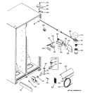 FRESH FOOD SECTION Diagram and Parts List for GSH25JSXLSS  General Electric Refrigerator