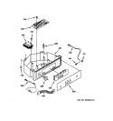 CONTROL PANEL PARTS Diagram and Parts List for ZDIS150ZSSD  General Electric Ice Maker