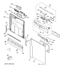 Part Location Diagram of WD21X10400 GE MODEL SELECTOR PLUG Assembly
