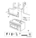 INSTALLATION PARTS Diagram and Parts List for PVM1790DR1WW  General Electric Microwave