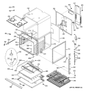 Part Location Diagram of WB63T10158 GE WRAPPER OVN CAV Assembly