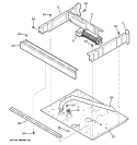 CENTER SPACER Diagram and Parts List for PT958SR1SS  General Electric Wall Oven