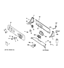 CONTROLS & BACKSPLASH Diagram and Parts List for HTAP1000M0WW  Hotpoint Washer