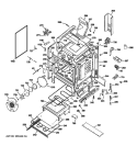 Part Location Diagram of WB63K10199 GE BRACE SIDE