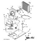 UNIT PARTS Diagram and Parts List for ZDIS150WSSD  General Electric Ice Maker