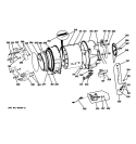Part Location Diagram of WH16X10128 GE BAFFLE