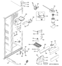FRESH FOOD SECTION Diagram and Parts List for GSS25QGTACC  General Electric Refrigerator