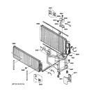 UNIT PARTS Diagram and Parts List for AZ32H12E4CM2  General Electric Air Conditioner