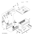 QUICK CHILL Diagram and Parts List for ZISP480DXASS  General Electric Refrigerator
