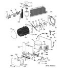 UNIT PARTS Diagram and Parts List for ZIFP360NXARH  General Electric Freezer