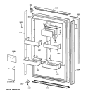 Part Location Diagram of WR17X12708 GE TRIM BOTTOM Right Hand