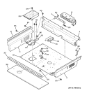 COOLING FAN Diagram and Parts List for P2S975SEP2SS  General Electric Range