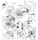 MICROWAVE Diagram and Parts List for PEB159CSN1SS  General Electric Microwave