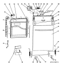 Part Location Diagram of WD01X10391 GE HANDLE BRACKET