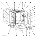 Part Location Diagram of WD27X10267 GE TOE KICK BK