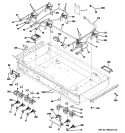 Part Location Diagram of WB28K10517 GE TUBE AND NUT Assembly