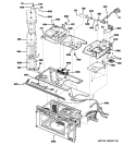 INTERIOR PARTS 2 Diagram and Parts List for ZSA1201RSS01  General Electric Microwave